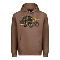 Chestnut Mining Truck Premium Hoodie - LillyAllenDesigns