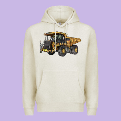 Mining Truck Premium Hoodie Designed By Lillyallendesigns