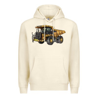 Sandshell Mining Truck Premium Hoodie - LillyAllenDesigns