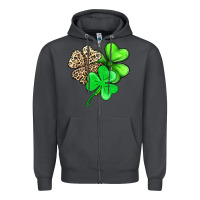 Smoke three clover Zipper Hoodie - AdoDesignShop