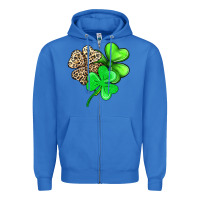 Three Clover Zipper Hoodie | Teevron
