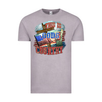 Vintage Zinc This is gods country Vintage Tee - FaDigitalArtStudio