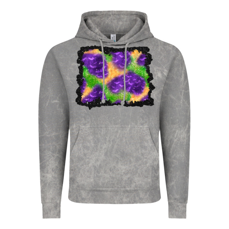 Halloween Spooky Bat Background Vintage Hoodie by BundleAndBundleShop | Teevron