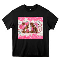 Black nurse rn Heavy Core Tee - TumblerDesignByShophia
