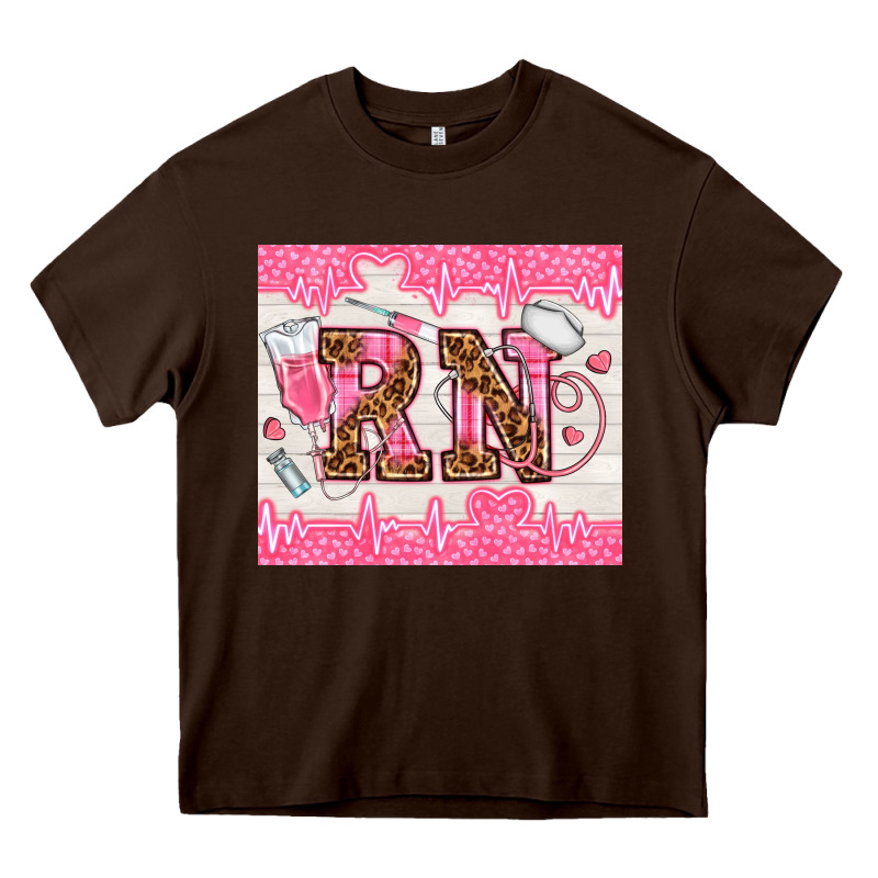 Nurse Rn Heavy Core Tee by TumblerDesignByShophia | Teevron