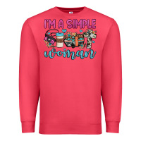 Cardinal i'm a simple woman Premium Sweatshirt - JahusDesignShop