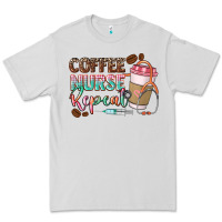 Dove Grey Coffee nurse repeat Premium Tee - CowGirlArtShop