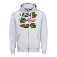 Easter Carrots Zipper Hoodie | Teevron