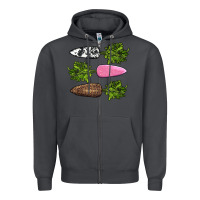 Smoke easter carrots Zipper Hoodie - AdoDesignShop