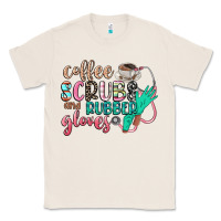Natural coffee scrubs and rubber gloves Classic Tee - CowGirlArtShop