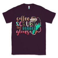 Plum coffee scrubs and rubber gloves Classic Tee - CowGirlArtShop