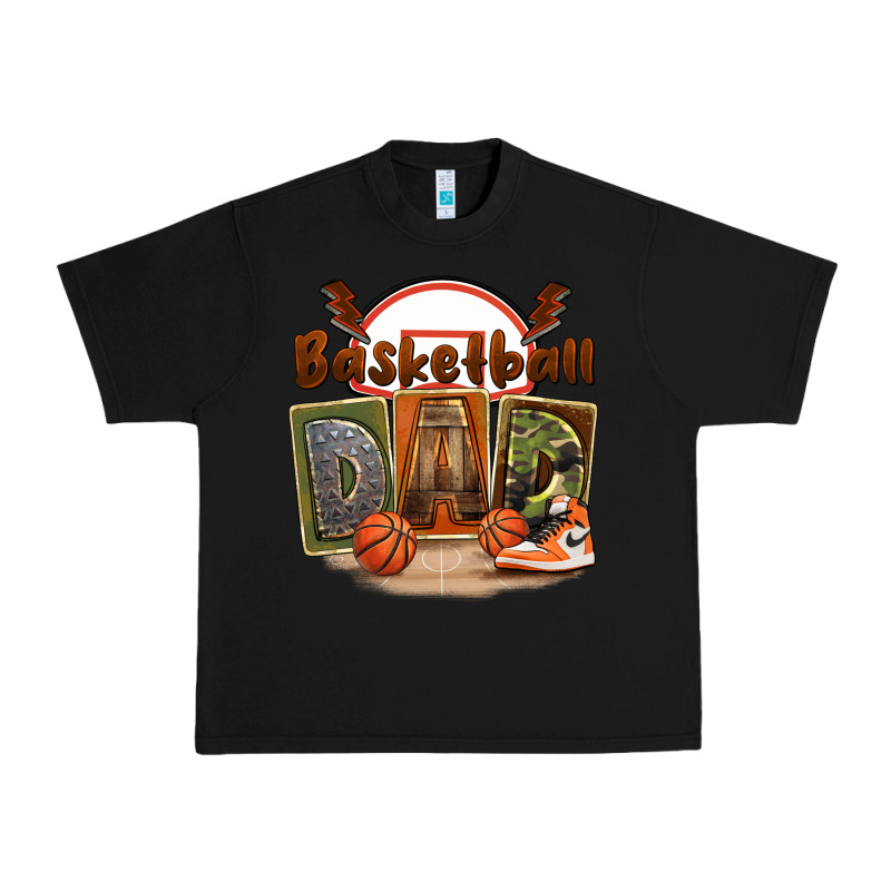Basketball Dad Urban Heavy Tee by FaDigitalArtStudio | Teevron