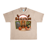 French Oak basketball dad Urban Heavy Tee - FaDigitalArtStudio
