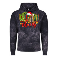 Cloud Black christmas mini claus Vintage Hoodie - FaDigitalArtStudio