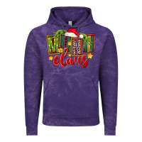 Cloud Purple christmas mini claus Vintage Hoodie - FaDigitalArtStudio