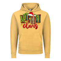 Vintage Mustard christmas mini claus Vintage Hoodie - FaDigitalArtStudio