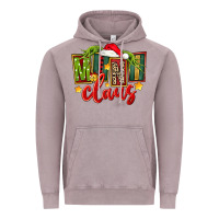 Vintage Zinc christmas mini claus Vintage Hoodie - FaDigitalArtStudio
