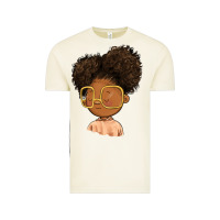 Vintage Arctic black girl Vintage Tee - FaDigitalArtStudio