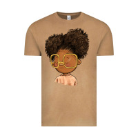Vintage Camel black girl Vintage Tee - FaDigitalArtStudio