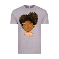Vintage Zinc black girl Vintage Tee - FaDigitalArtStudio