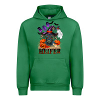 Emerald Boo heifer black angus Urban Hoodie - RanaPortraitStore