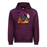Mauve Wine Boo heifer black angus Urban Hoodie - RanaPortraitStore