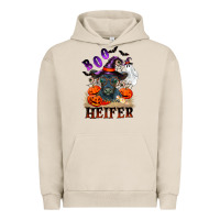 Boo Heifer Black Angus Urban Hoodie | Teevron