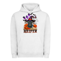 Pigment Lunar Rock Boo heifer black angus Urban Hoodie - RanaPortraitStore