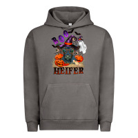 Pigment Tornado Boo heifer black angus Urban Hoodie - RanaPortraitStore