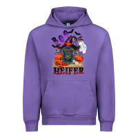 Tulip Boo heifer black angus Urban Hoodie - RanaPortraitStore