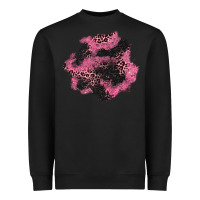 Black valentine's day patches Heavyweight Sweatshirt - AdoDesignShop