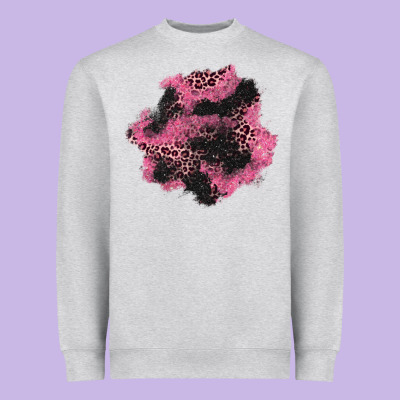 Valentine's Day Patches Heavyweight Sweatshirt Designed By Adodesignshop