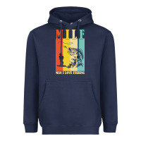 Navy fishing t  shirt milf man i love fishing t  shirt Heavyweight Hoodie - baoMotion