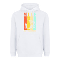 White fishing t  shirt milf man i love fishing t  shirt Heavyweight Hoodie - baoMotion