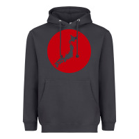 Smoke japan island Heavyweight Hoodie - baoMotion