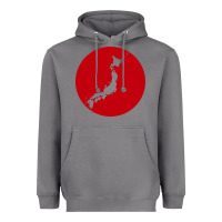 Storm japan island Heavyweight Hoodie - baoMotion