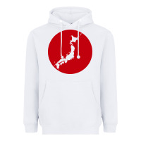 White japan island Heavyweight Hoodie - baoMotion