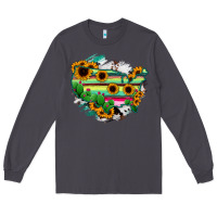Smoke America Map Sunflower Cactus Serape Long Sleeve Tee - RanaPortraitStore