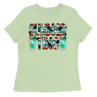 Matcha Summer Time Cowhide Serape Ladies Tee - CowCowDesign