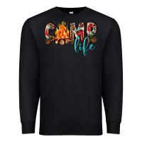 Black camp life Premium Sweatshirt - JahusDesignShop