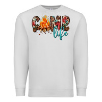 Dove Grey camp life Premium Sweatshirt - JahusDesignShop