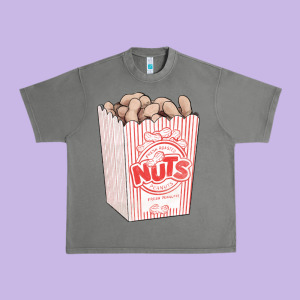 Peanuts Urban Heavy Tee Designed By Fadigitalartstudio