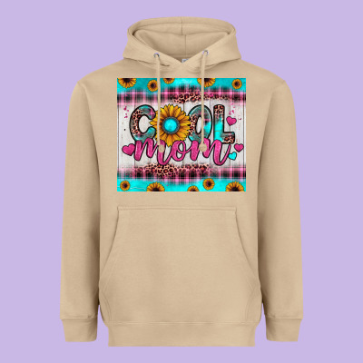Cool Mom Heavyweight Hoodie Designed By Jahusdesignshop