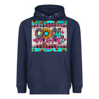 Navy cool mom Heavyweight Hoodie - JahusDesignShop