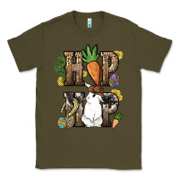 Army Green Hip hop Easter Bunny Easter Day Classic Tee - HowdyJamesFarm