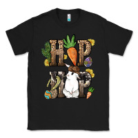 Black Hip hop Easter Bunny Easter Day Classic Tee - HowdyJamesFarm