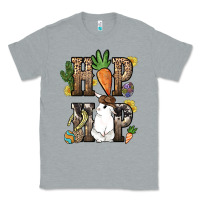 Heather Grey Hip hop Easter Bunny Easter Day Classic Tee - HowdyJamesFarm