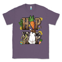 Lavender Hip hop Easter Bunny Easter Day Classic Tee - HowdyJamesFarm