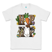 White Hip hop Easter Bunny Easter Day Classic Tee - HowdyJamesFarm
