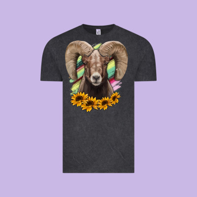 Colorodo Bighorn Sheep Vintage Tee Designed By Jasminsmagicworld
